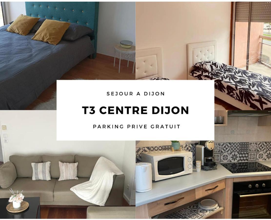 Appartement 2 Chambres Avec Parking Prive Gratuit ดีจอง ภายนอก รูปภาพ